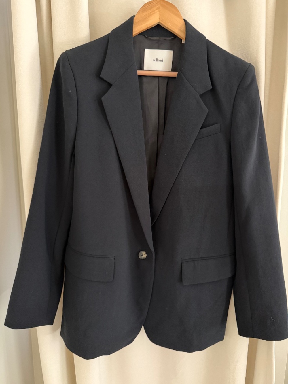Aritzia Wolford Black Blazer / suiting, Like New, Size S